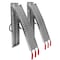 Stalwart Loading Ramps - Set of Two 77 Folding Ramps for ATVs, Motorcycles - 2200lb Capacity by, 2PK 75-CAR2024 - alternate 1